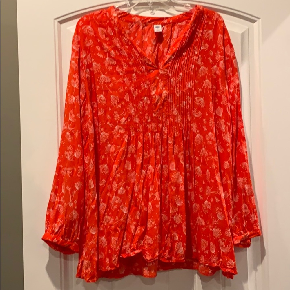 Orange shirt